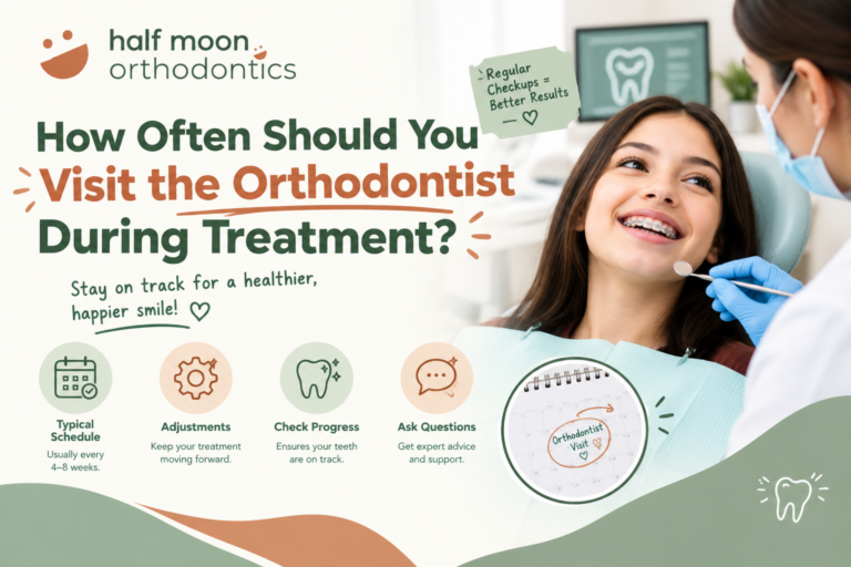 How Often Should You Visit the Orthodontist During Treatment?