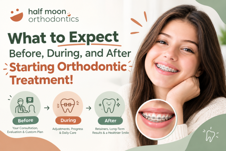 What to Expect Before, During, and After Starting Orthodontic Treatment!
